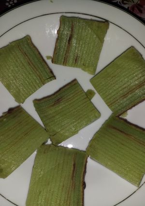 Foto resep Lapis pandan yummy
