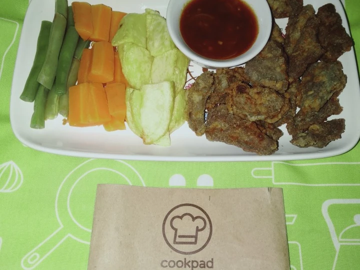 Langkah Gampang Menyiapkan Resep 240. Beef Steak Crispy with BBQ Sauce by Uliz Kirei yang Lezat Sekali Anti Ribet, Mantap