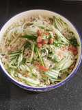 Cucumber Poha