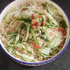 Cucumber Poha-レシピのメイン写真