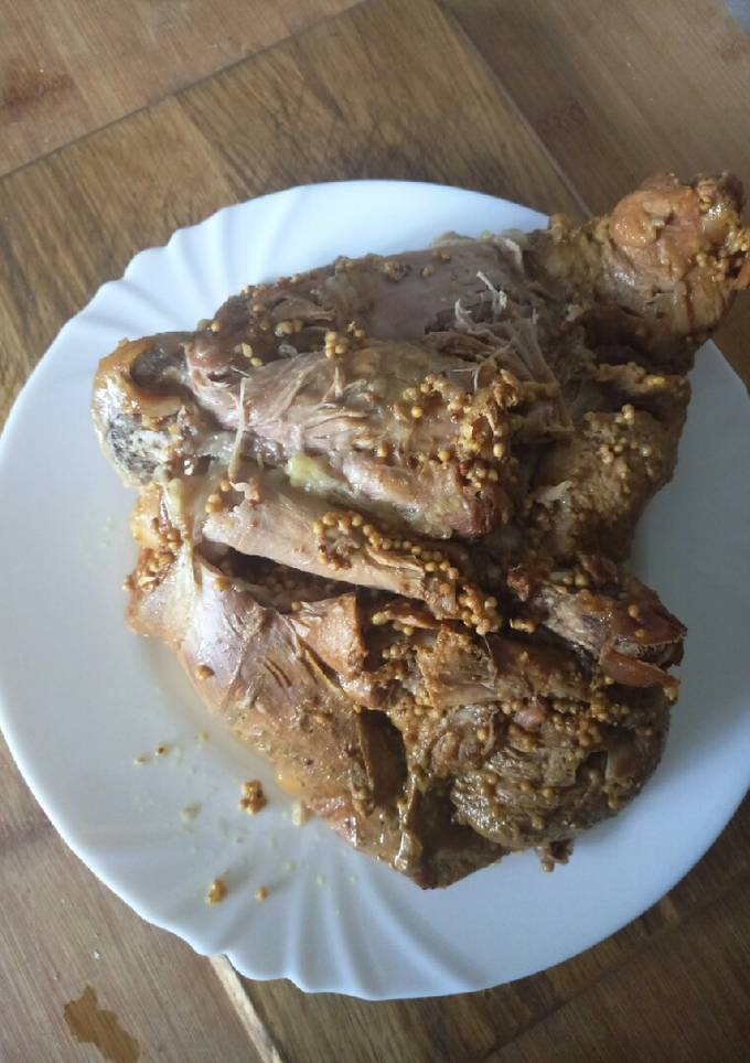 Індиче бедро в маринаді для духовки(мультиварки)
