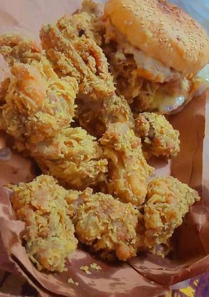 A picture of Chicken crispy wings.