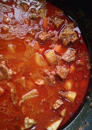 Foto resep Kari Daging Kerbau