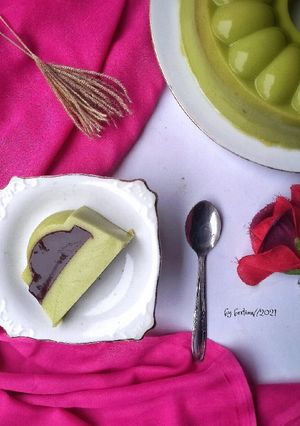 Foto resep Puding alpukat lapis coklat
