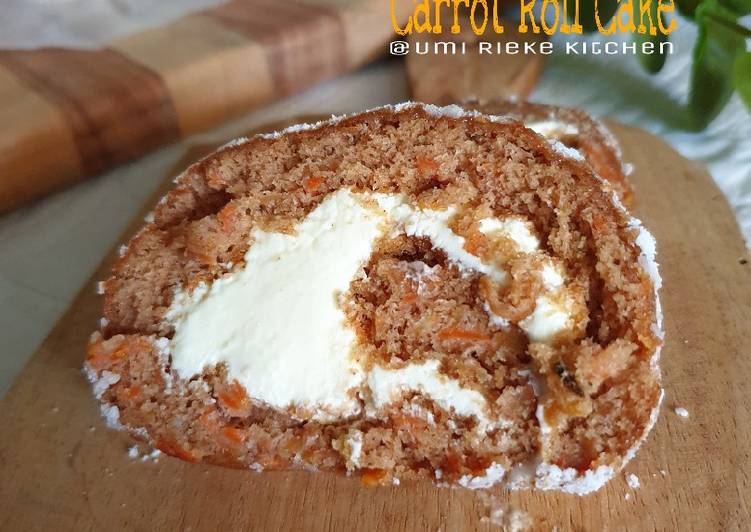 Carrot Roll Cake/ Wortel Gulung