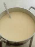 Crema de manzana