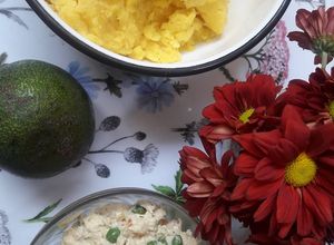 Una foto de Causa de papa amarilla con pollo🇵🇪