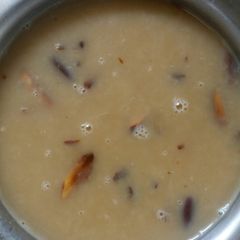 A picture of Moong Payasam.