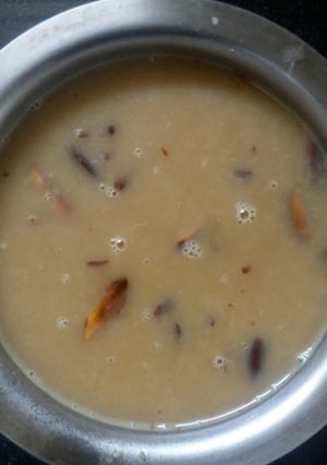 A picture of Moong Payasam.