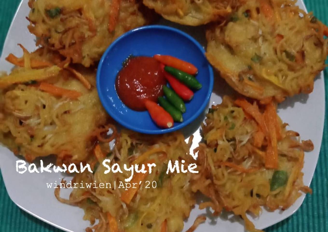 Bakwan Sayur Mie, Mudah & Enak