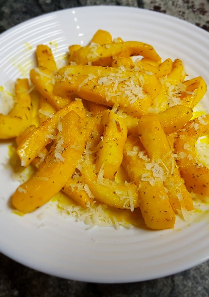 Una foto de Tiras de pota de calamar con queso