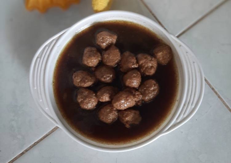 Kerni daging kuah Rawon MpAsi 1y+