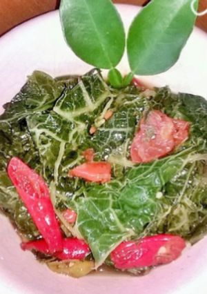 Foto resep Tumis daun Pepaya