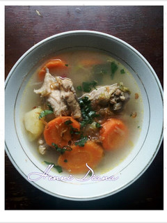 Foto resep Sup/soup ayam kampung rempah masaknya gampang dan enak
