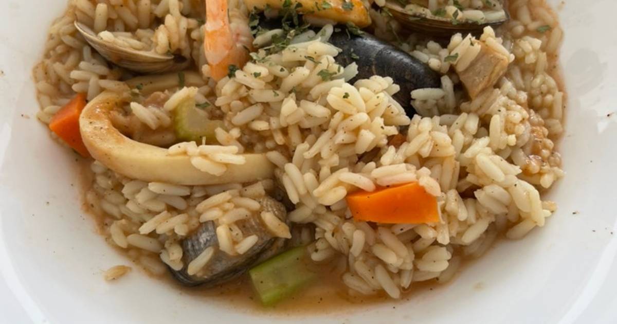 Arroz a la tumbada Receta de Mich Méndez- Cookpad