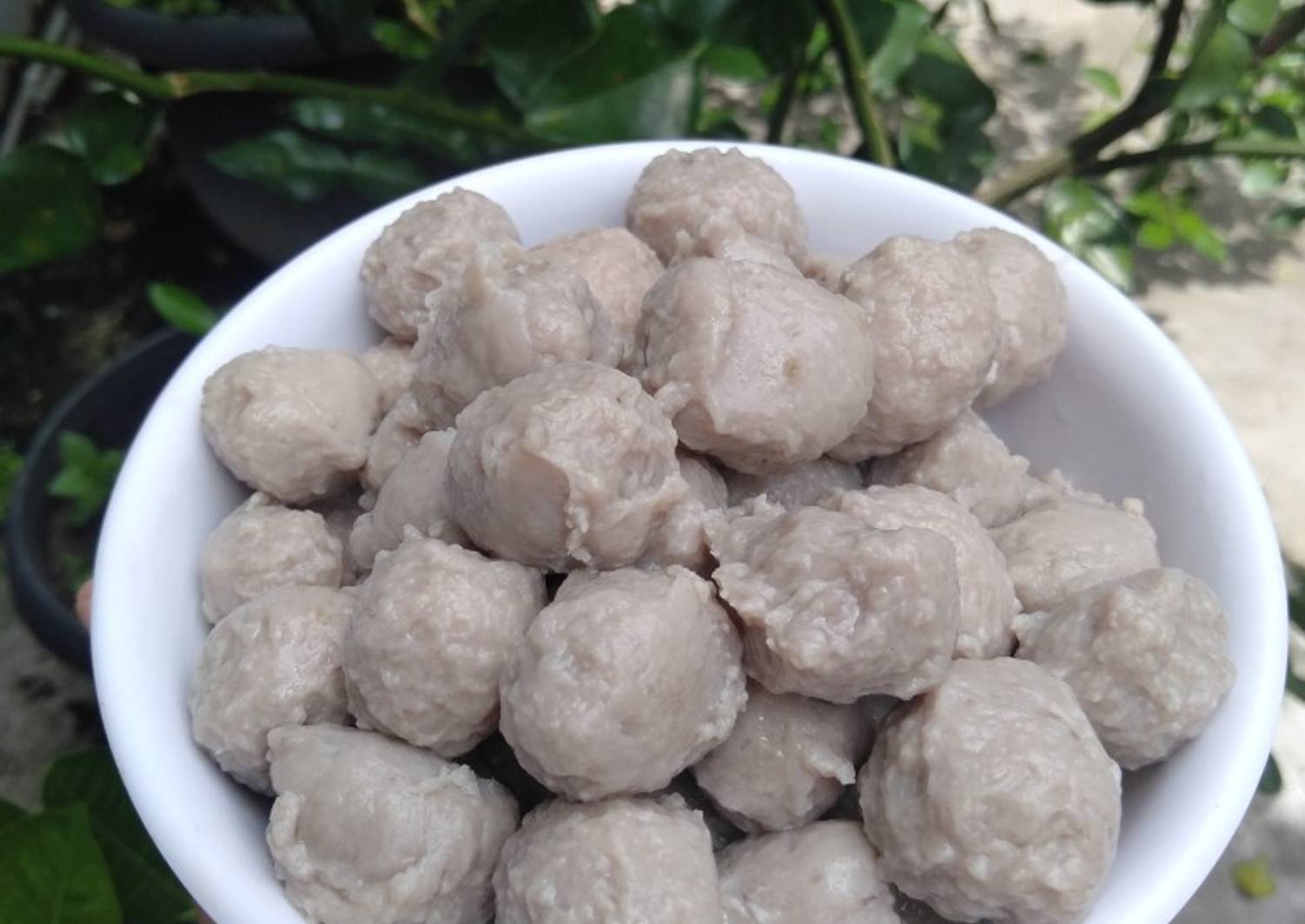 Resep Bakso Sapi KENYAL Ala Fatmah Bahalwan oleh Angelina  