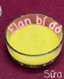 Flan bí đỏ