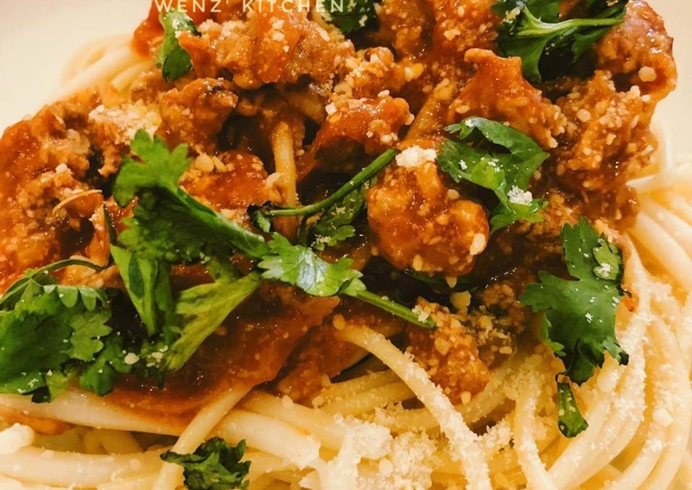 Spaghetti bolognese
