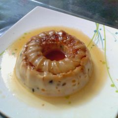 A picture of Eggless Caramel Custard.