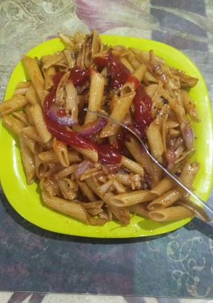 A picture of Italian pasta.