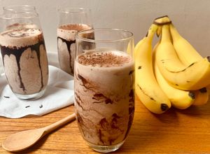 Foto resep 3-Ingredient Chocolate Banana Smoothie