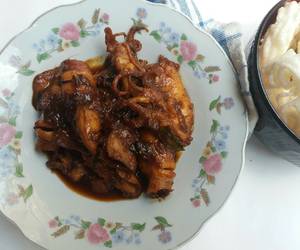 Mudahnya Menyajikan 14 Cumi ungkep kecap Praktis Enak