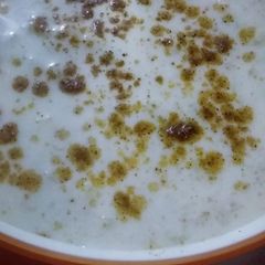A picture of Cucumber raitya.