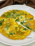 Telur Dadar Bayam