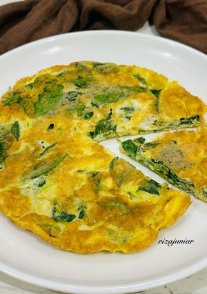 Foto resep Telur Dadar Bayam