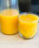 Jugo de chinola (maracuyá) con mango 🥭