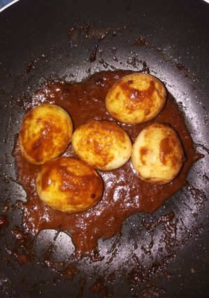 Foto resep Semur telor bumbu sederhana