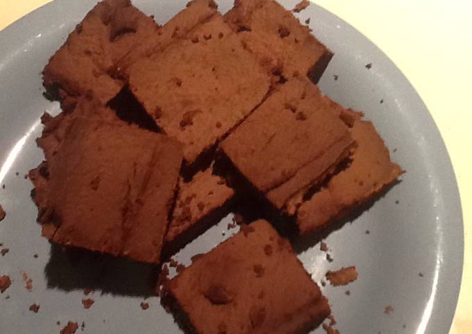 Hacked And Healthy Fudgey Brownies (No Gluten / Sugar / Low Fat)