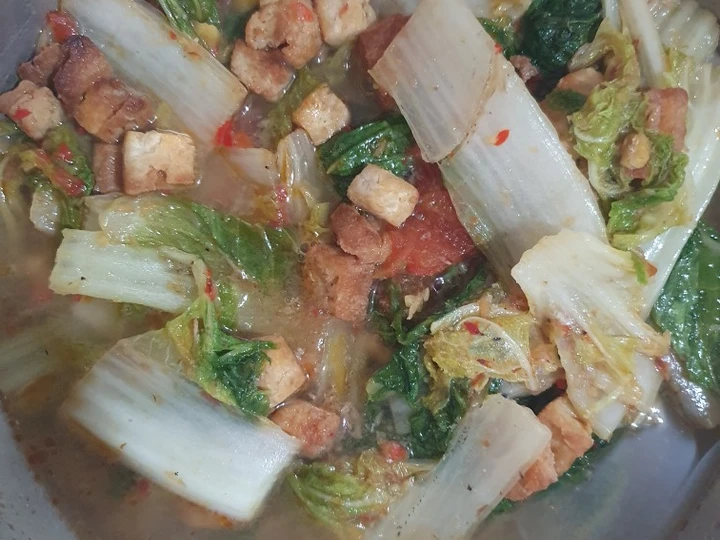 Cara Mudah Menyiapkan Resep Tumis Tahu sawi putih yang Enak Banget Anti Ribet, Bikin Ngiler