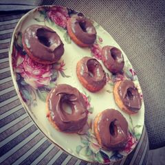 Nutella Glazed Donuts A picture of Nutella Glazed Donuts.