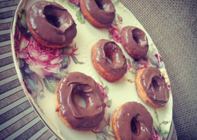 Nutella Glazed Donuts