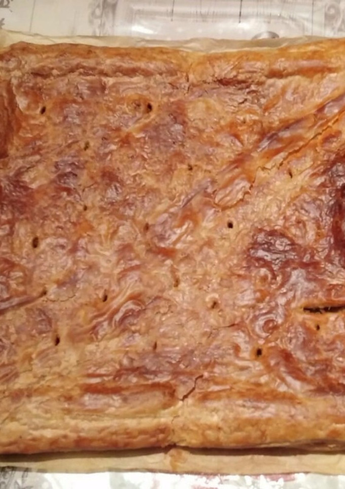 Una foto de Empanada de salchichas
