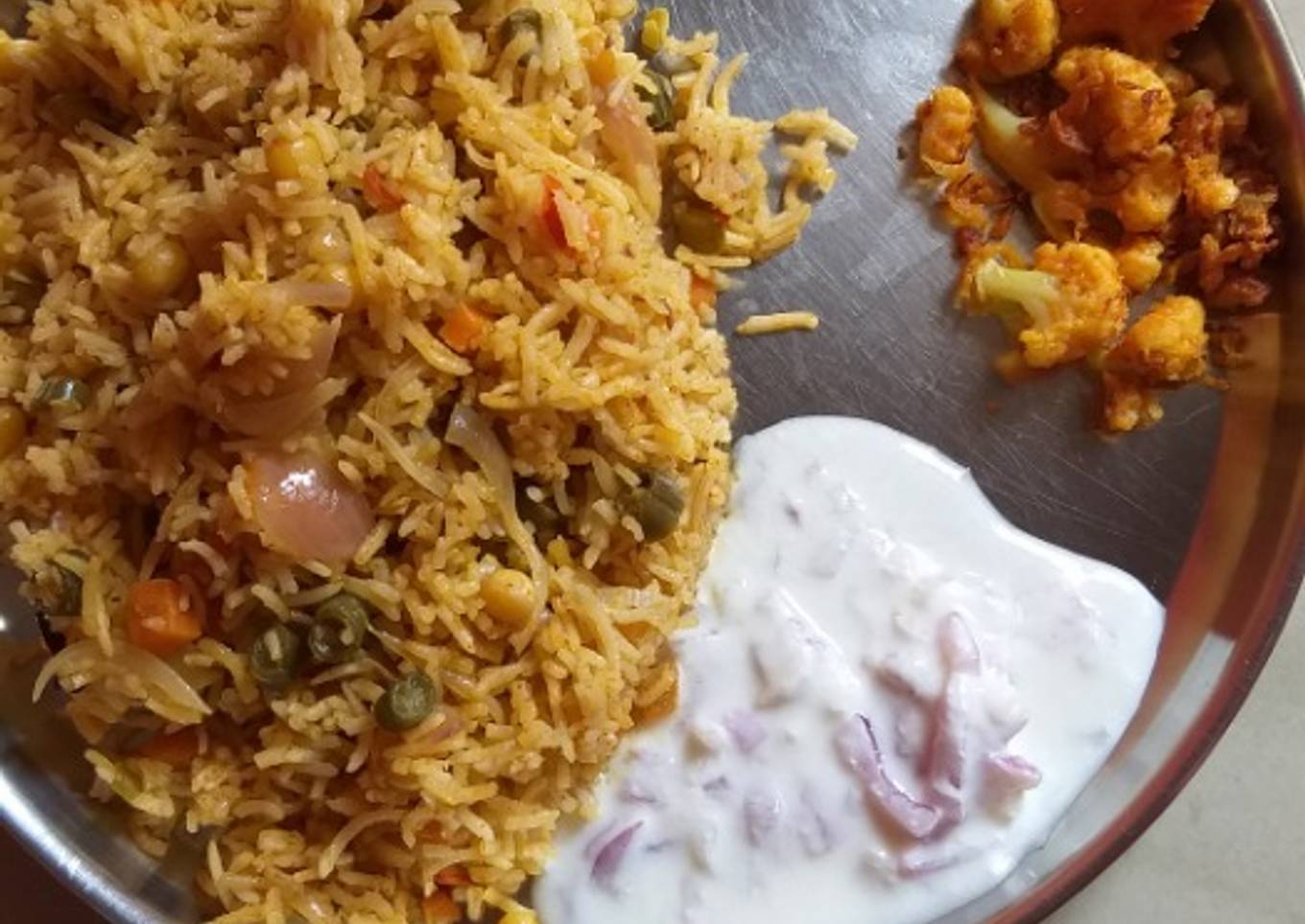 Vegetable biryani