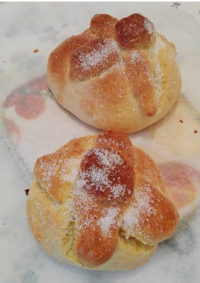 Una foto de Pan de muerto Thermomix