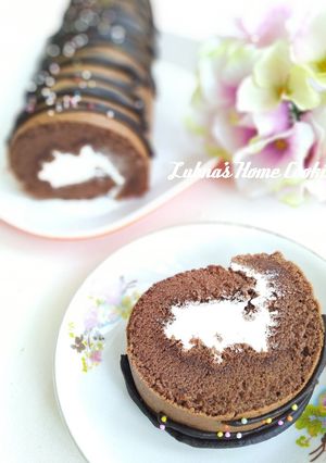 Foto resep Classic Chocolate Roll Cake