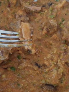 Una foto de Filete de vaca en salsa
