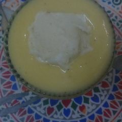 A picture of Mango Juice with Milky delight.