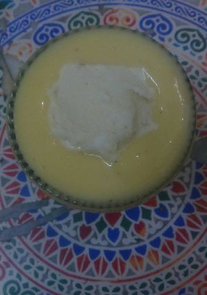 A picture of Mango Juice with Milky delight.