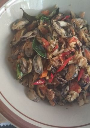Foto resep Tumis Kerang Jontor