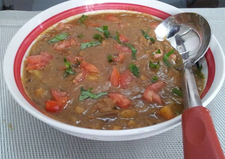 Recipe of Quick Onam Vibhavangal-Sambar&#39;