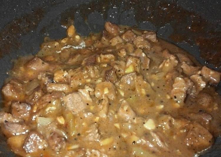 Sapi Lada Hitam Simple