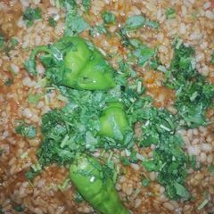 A picture of 3 spice dal maash.