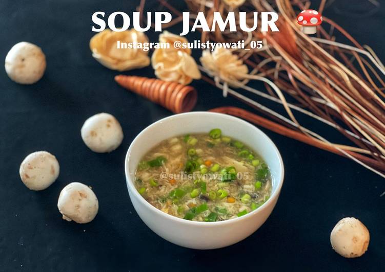 Masakan Unik Soup Jamur Sehat Yummy Mantul