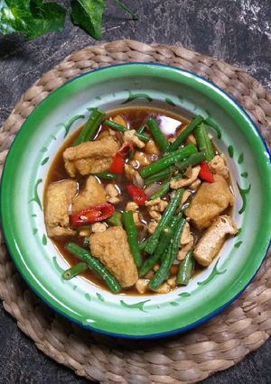 Foto resep Sayur Tahu Kacang Panjang ndeso