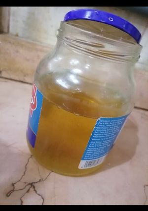 صورة لوصفة سمن بلدي يصلح لكبسات وايدامات ومكرونات ومرقوق وقرصان 😋👌👌 ثلاث مكونات فقط
