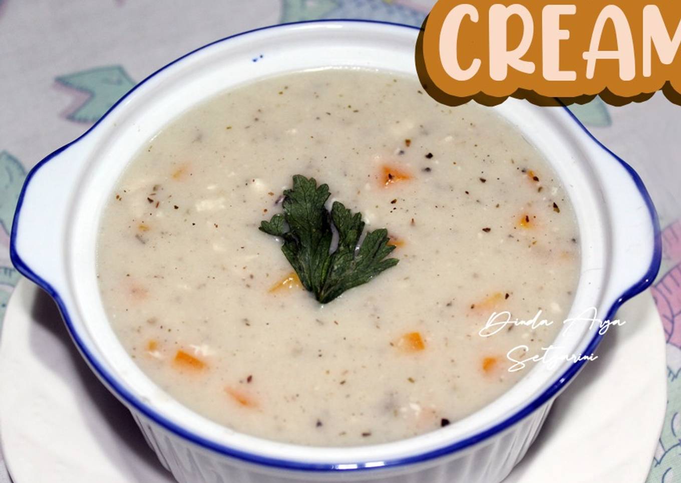 Cream Soup Ayam Wortel Ala KFC